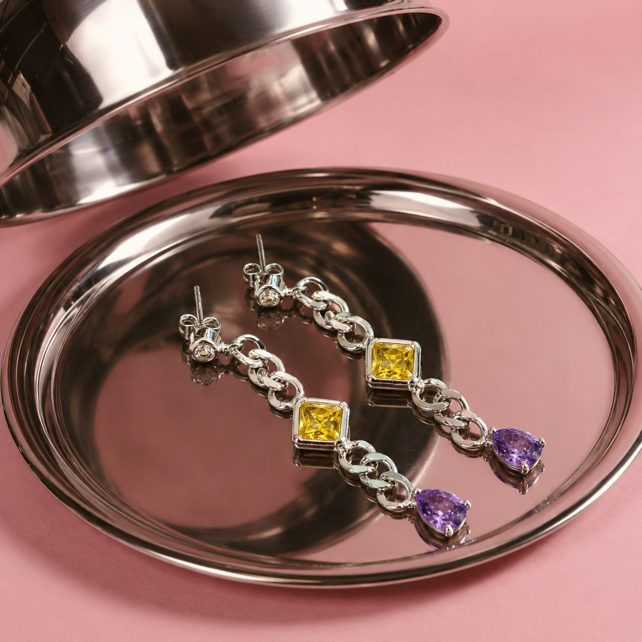 Gemline Drop Earrings