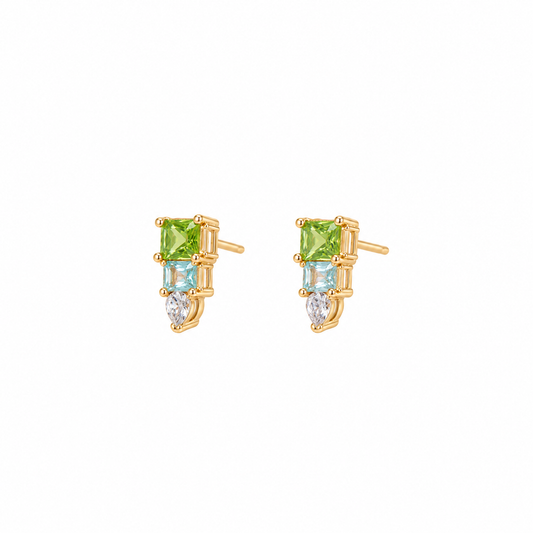 Aqua Verde Earrings
