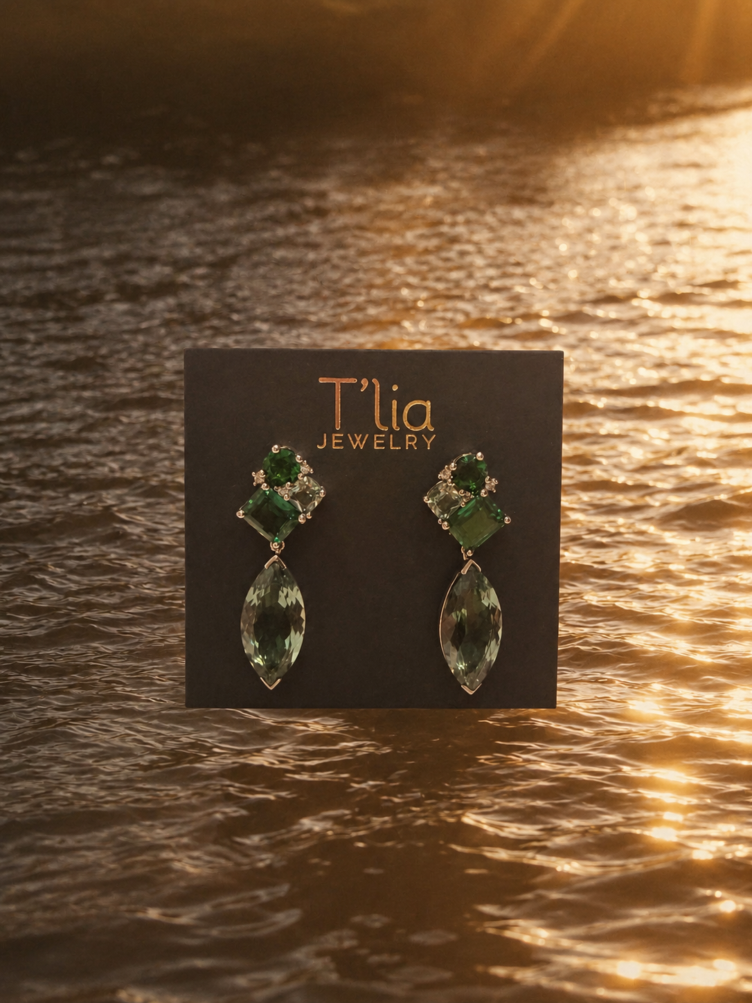 Emerald Mosaic Drops