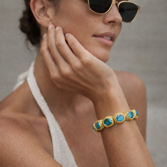 Capri Azure Cuff