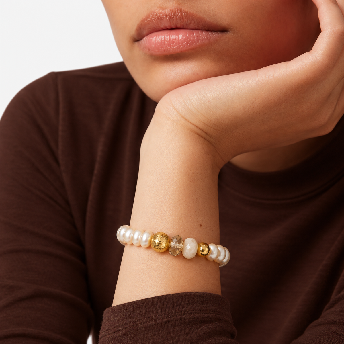Pearl & Stone Bracelet