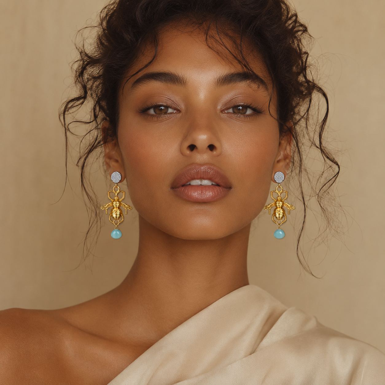 Bluebell Honey Earrings
