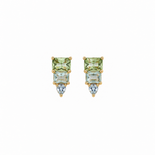 Aqua Verde Earrings