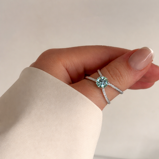Blue Starlight Ring