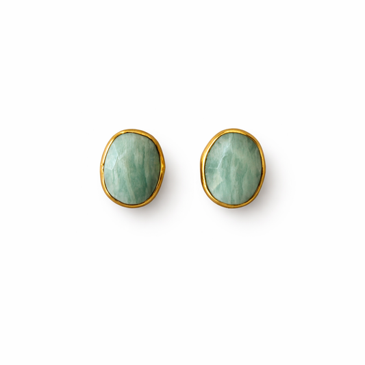 Sea Glass Studs