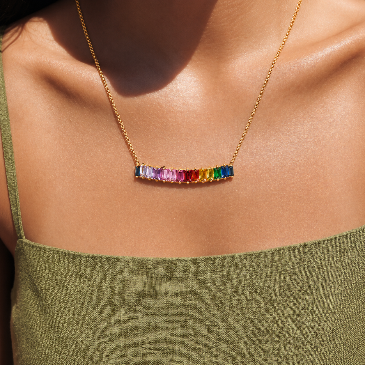 Lola Rainbow Necklace