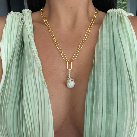 Ivory Lock Necklace