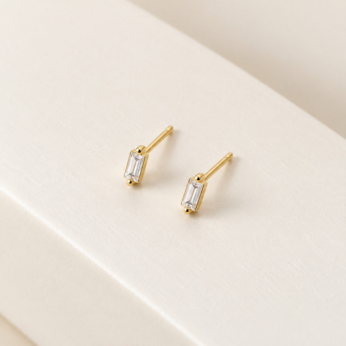Mini Baguette Studs