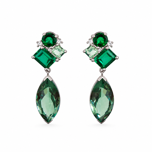 Emerald Mosaic Drops