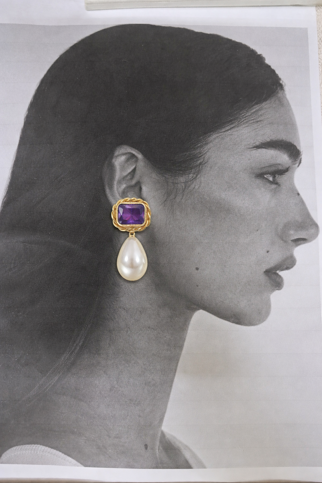 Plum Earrings