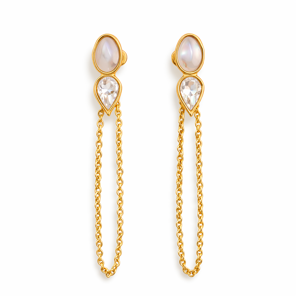 Aurora Current Earrings