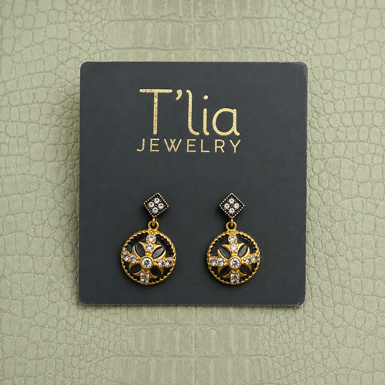 Regal Crest Earrings