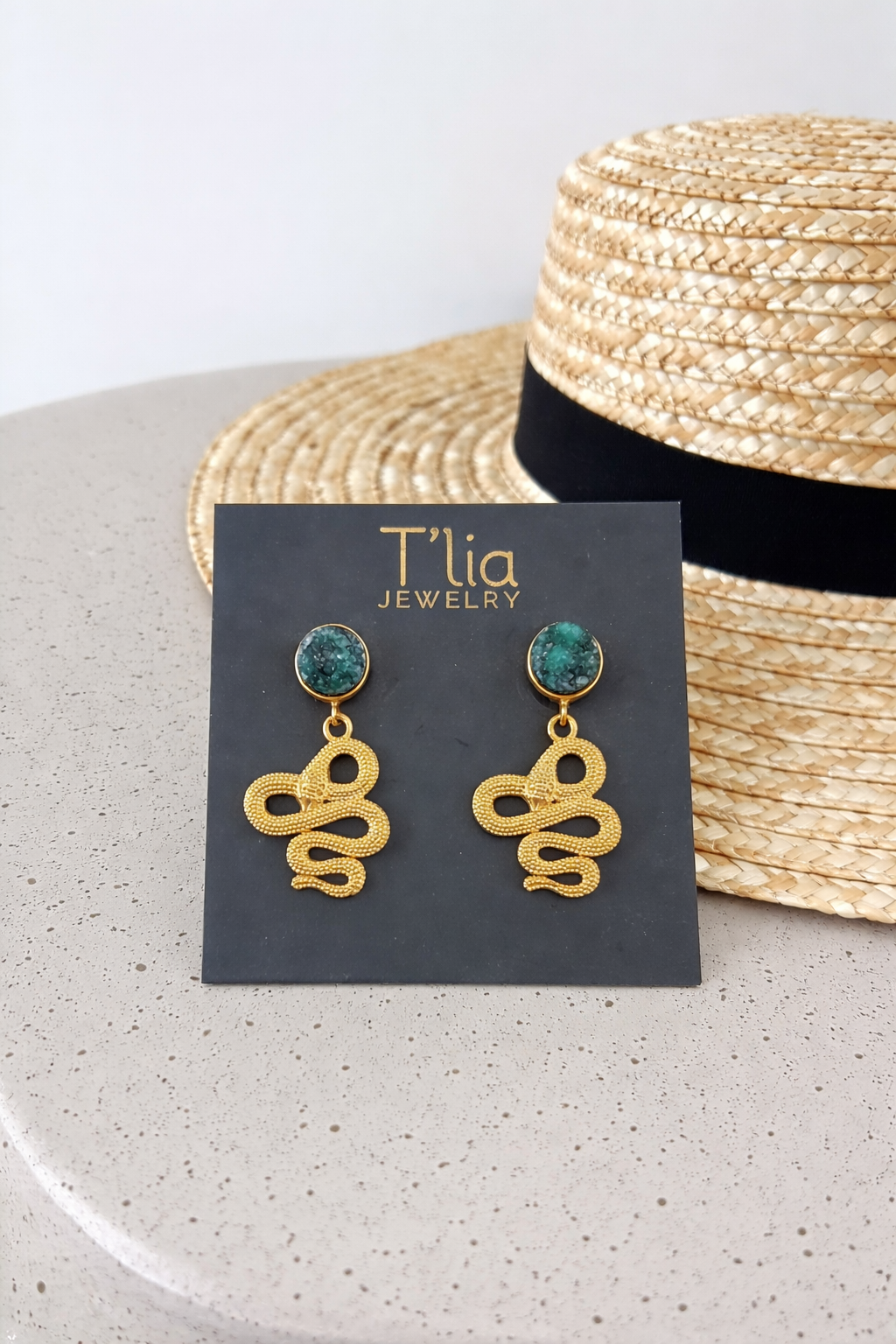 Medusa Verde Earrings