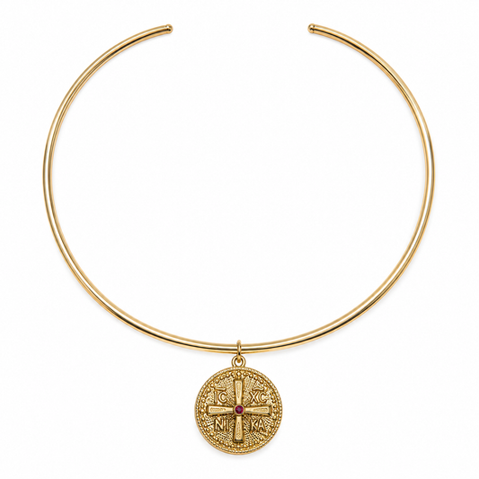 Byzantine Cross Collar