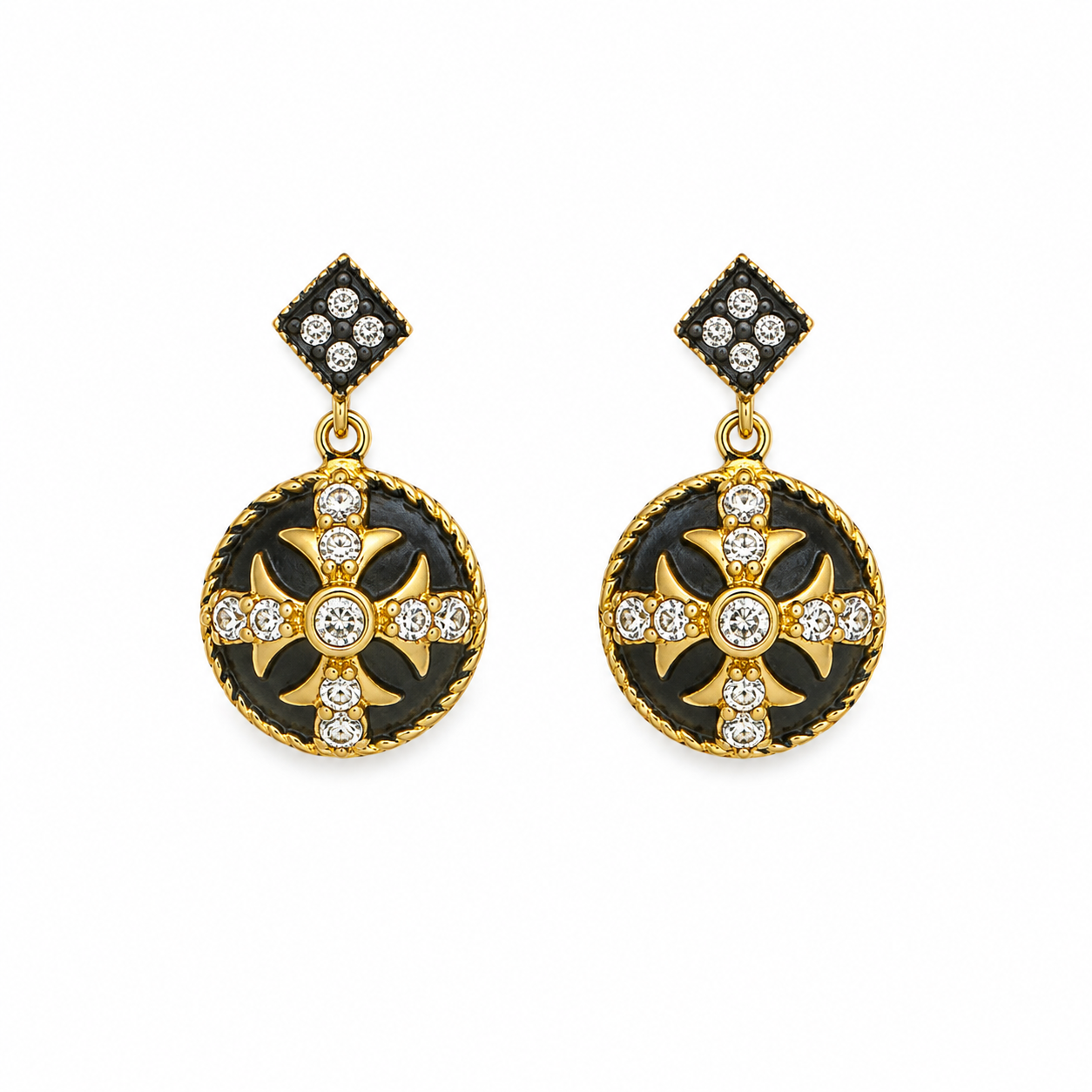 Regal Crest Earrings