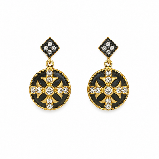 Regal Crest Earrings