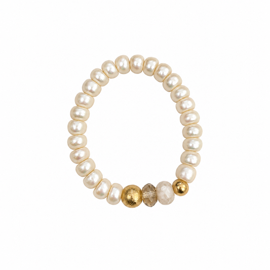 Pearl & Stone Bracelet