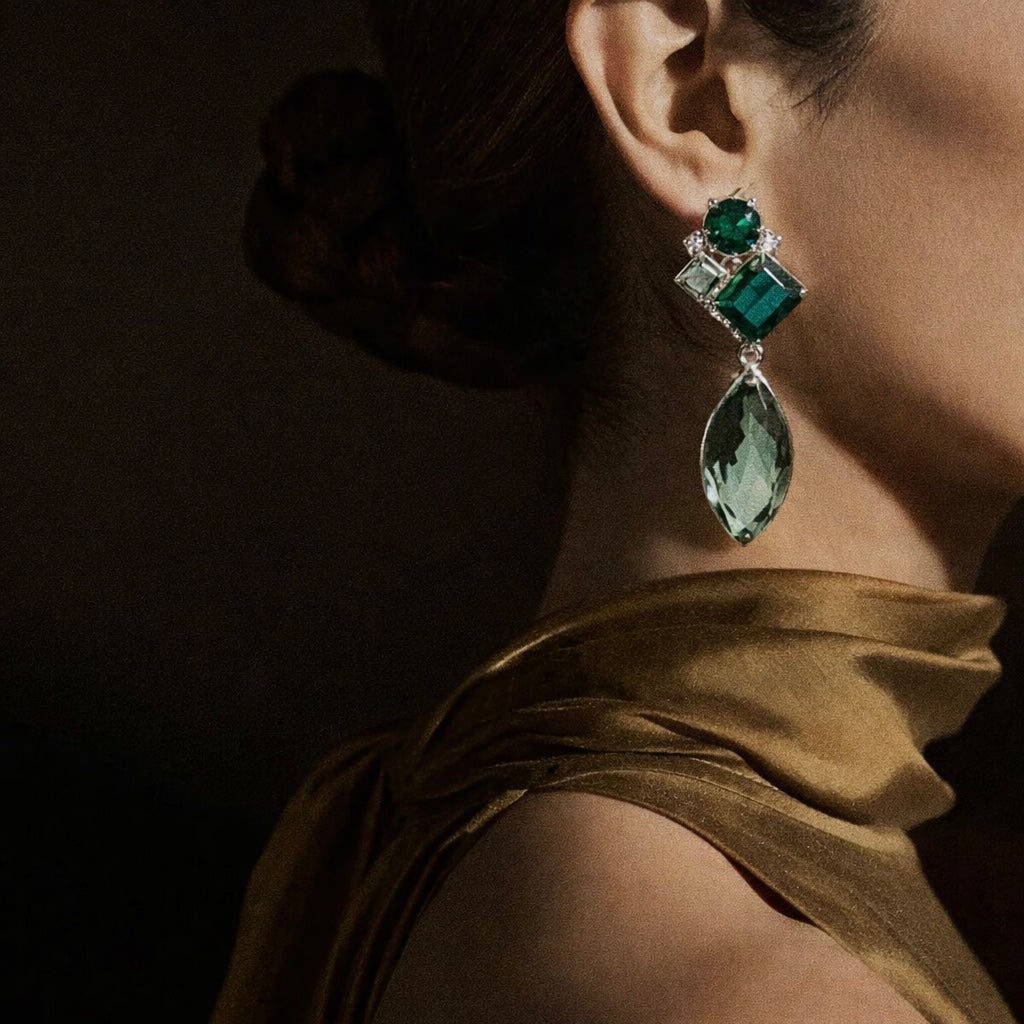 Emerald Mosaic Drops