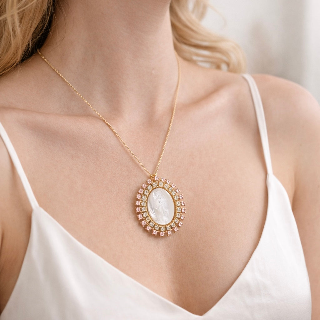 Celestial Virgin Medallion