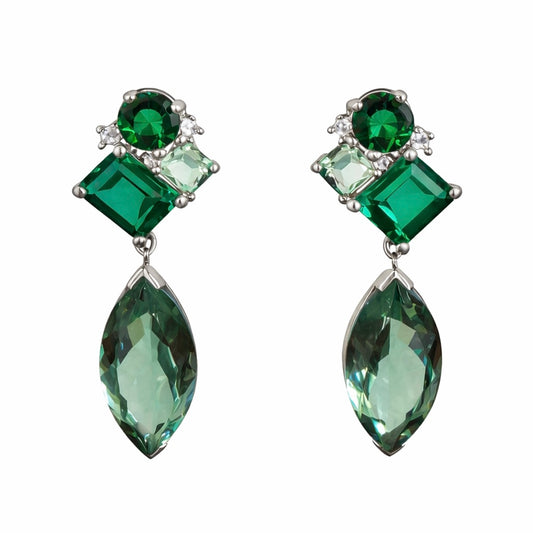 Emerald Mosaic Drops