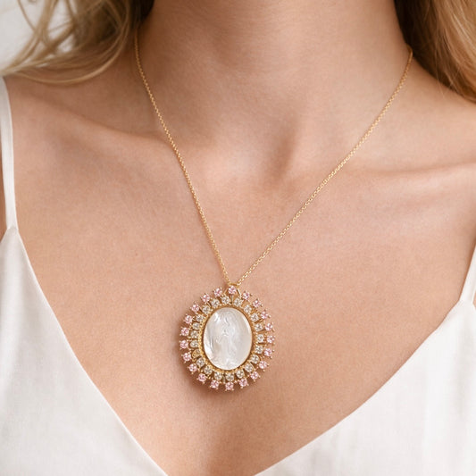 Celestial Virgin Medallion