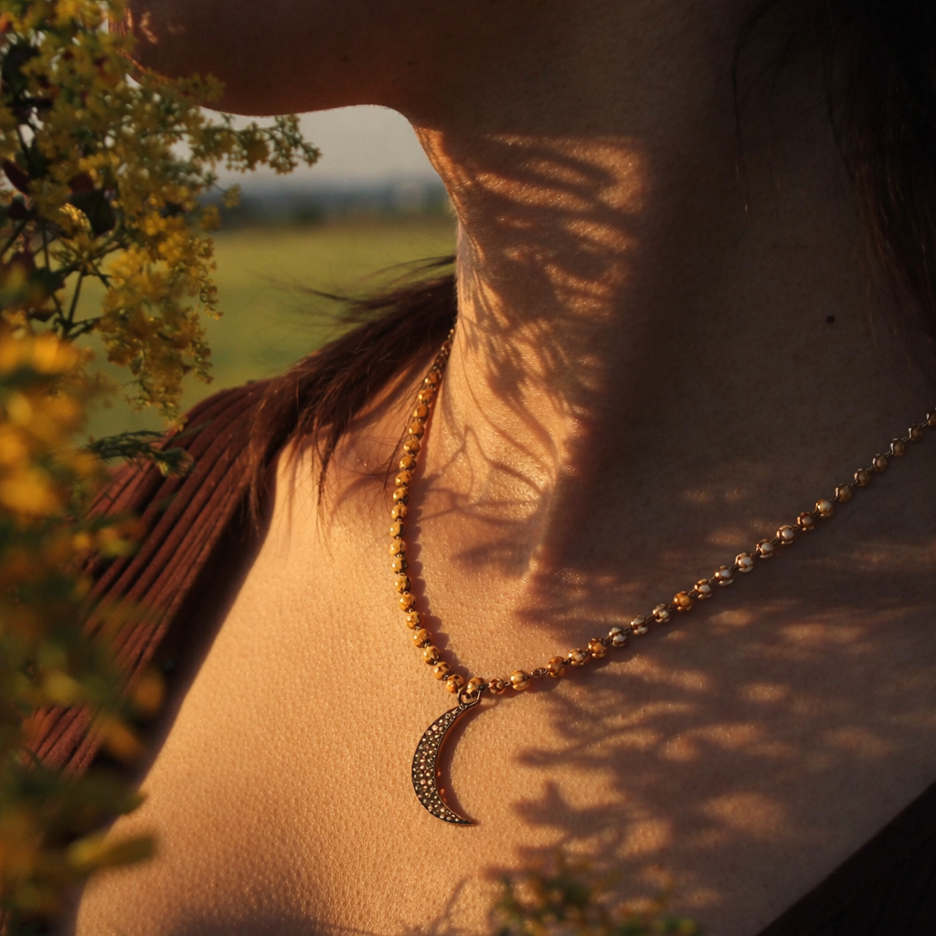 Moonlit Dune Necklace