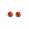 Amber Muse Studs