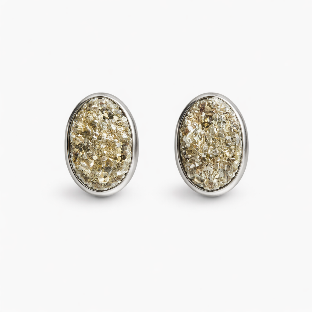 Champagne Dust Studs