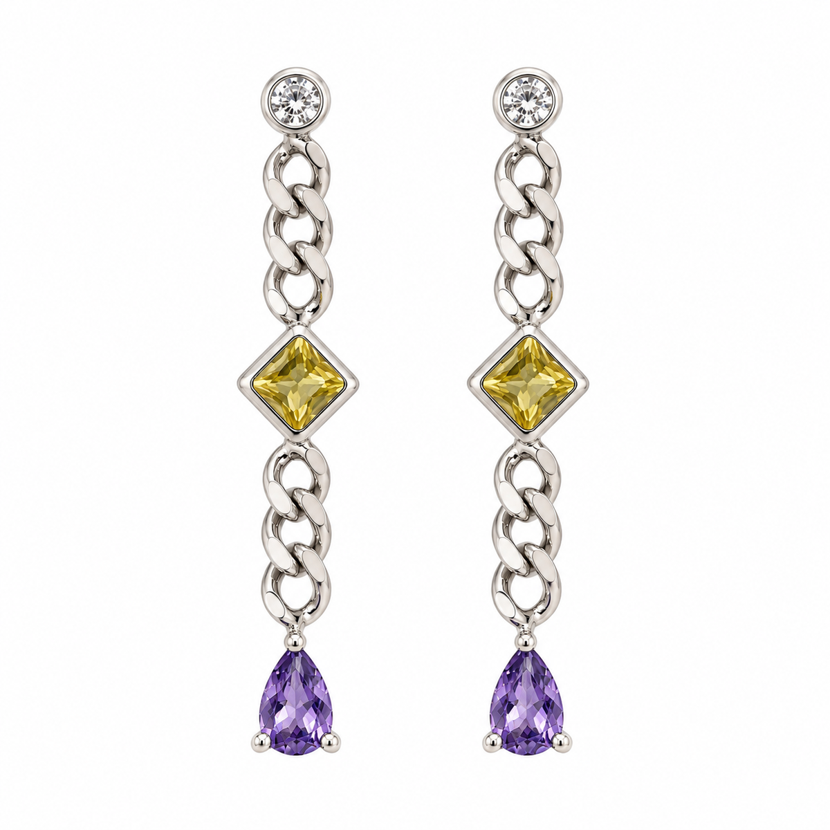 Gemline Drop Earrings
