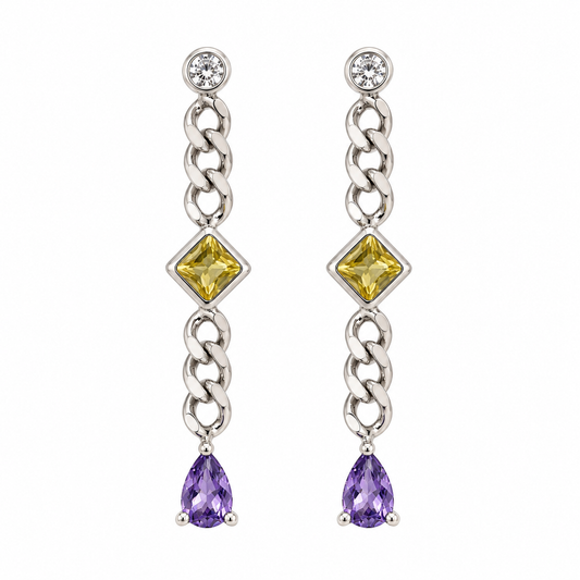 Gemline Drop Earrings