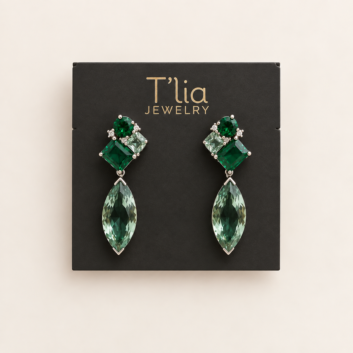Emerald Mosaic Drops