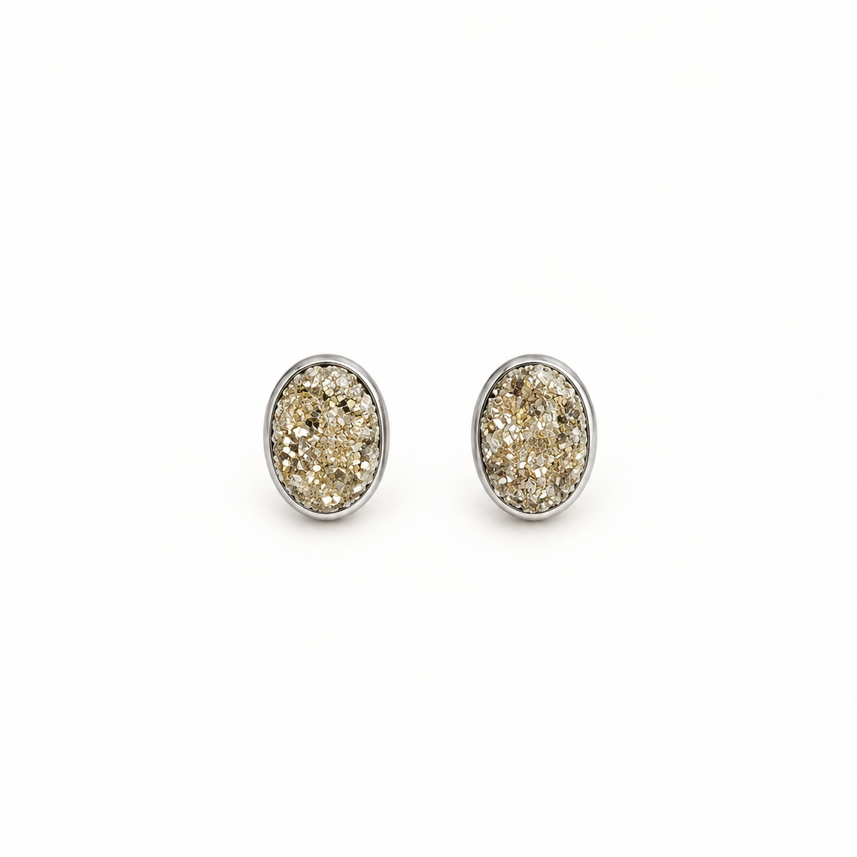 Champagne Dust Studs