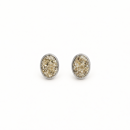 Champagne Dust Studs