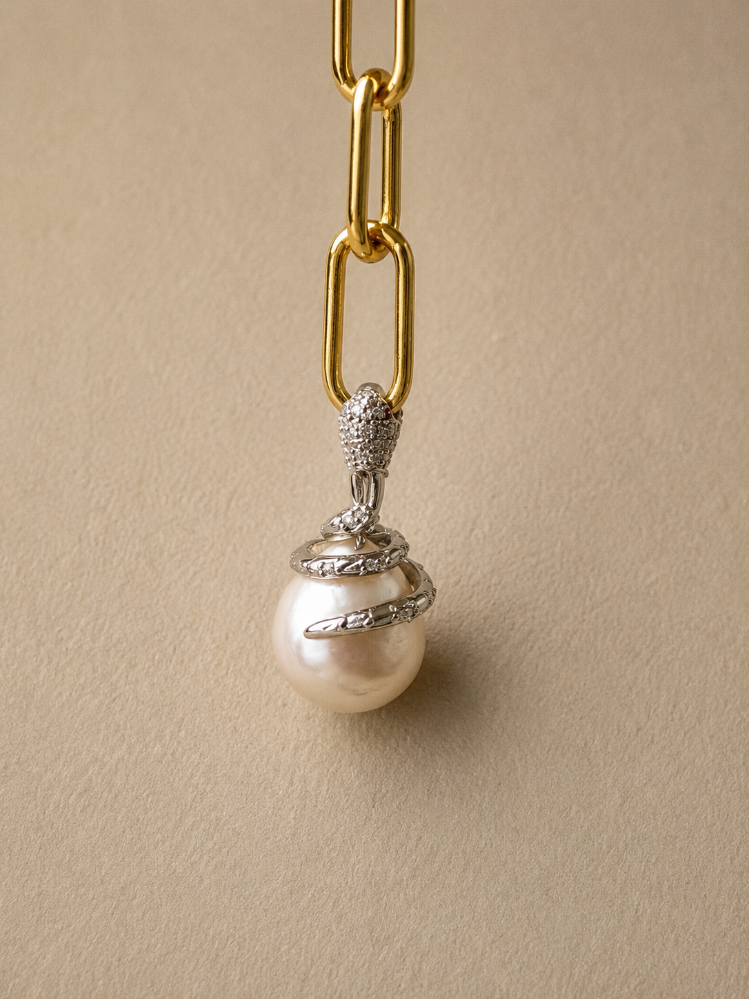 Ivory Lock Necklace