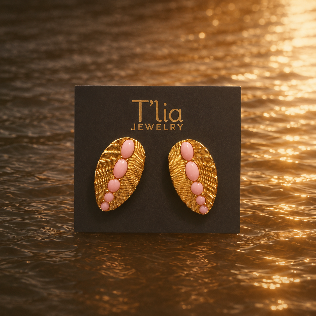 Palma Rosa Earrings