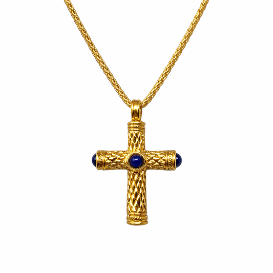 Sapphire Majesty Cross