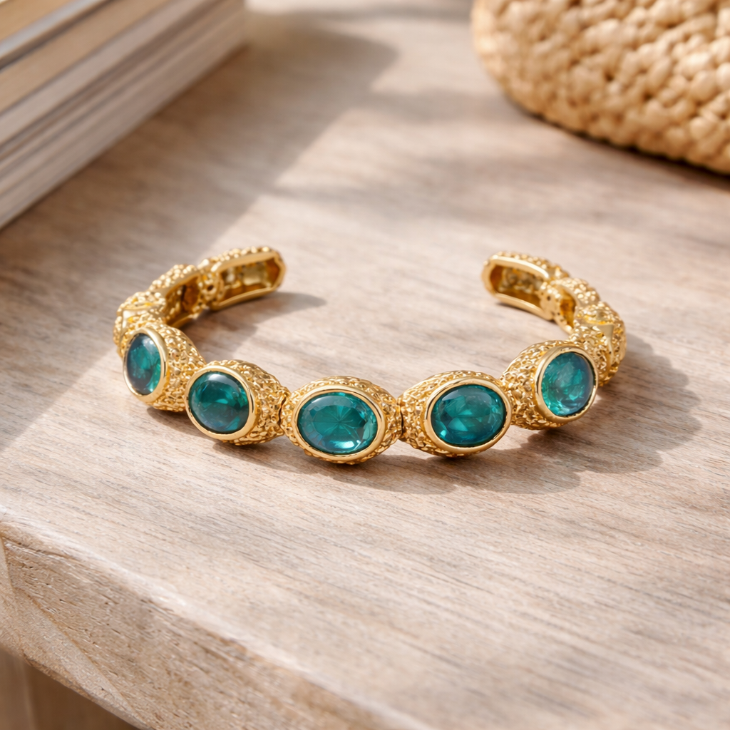 Capri Azure Cuff