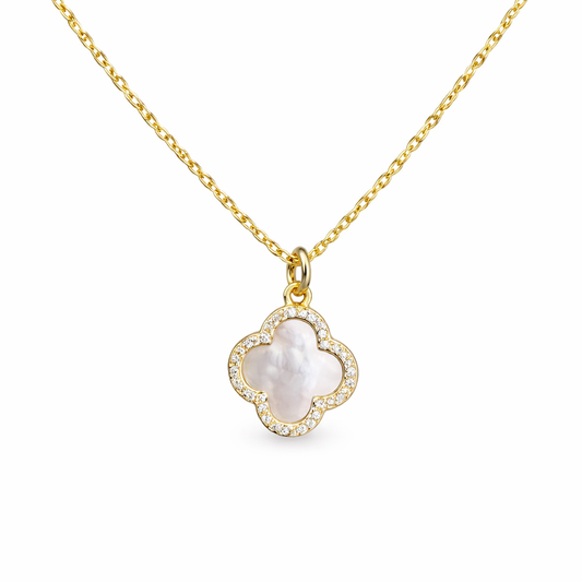 Pearl Clover Necklace
