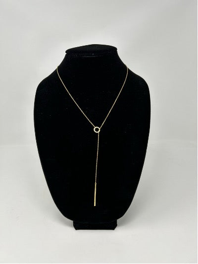 Gold Dangling Necklace